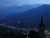 blick nachts oder besser spaet abends..